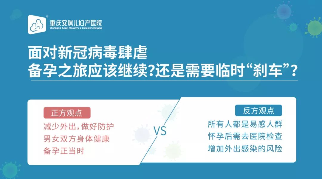 面對(duì)新冠病毒肆虐，備孕之旅應(yīng)該繼續(xù)？還是需要臨時(shí)“剎車”？(一)